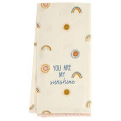 Karma Lace Tea Towel Rainbow