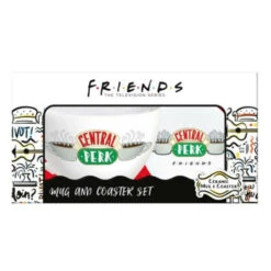 Friends Central Perk Mug And Coaster Set