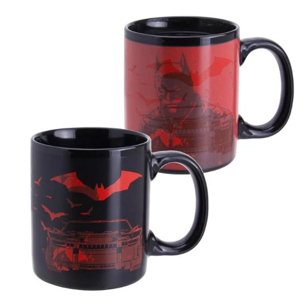 Red Batman Heat Change Mug 1 Red Batman Heat Change Mug