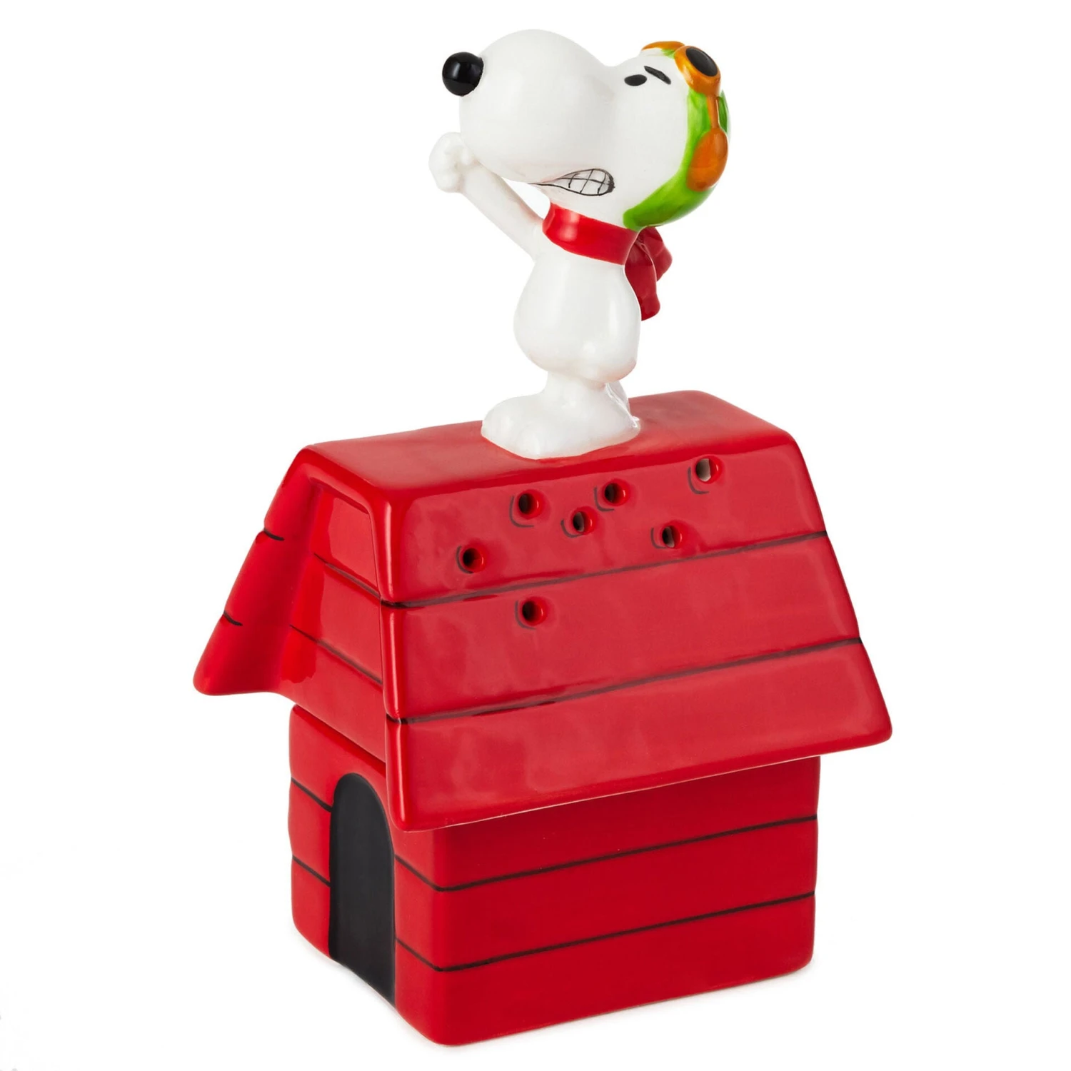 Hallmark Peanuts® Flying Ace Snoopy Stacked Salt And Pepper Shaker Set Of 2 1 Hallmark Peanuts® Flying Ace Snoopy Stacked Salt And Pepper Shaker Set Of 2