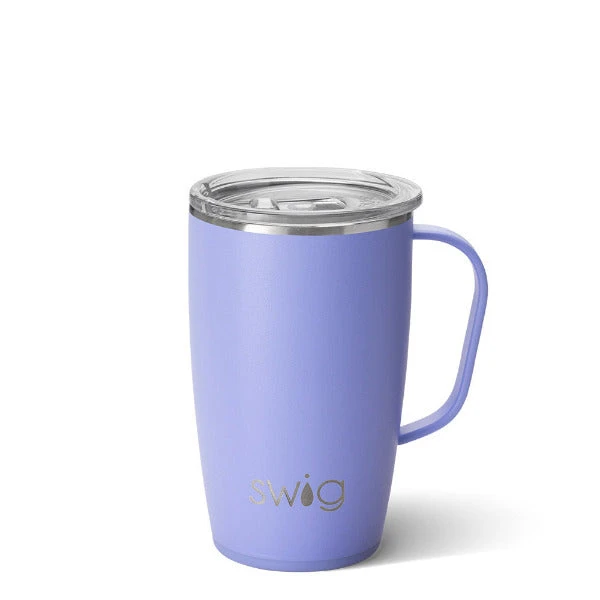 SWIG Hydrangea Travel Mug 18 Oz. Stainless Steel And Insulated 1 SWIG Hydrangea Travel Mug 18 Oz. Stainless Steel And Insulated