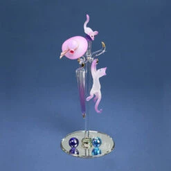 Glass Baron Cat And Coat Rack