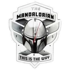 Star Wars The Mandalorian This Is The Way Wood Wall Clock