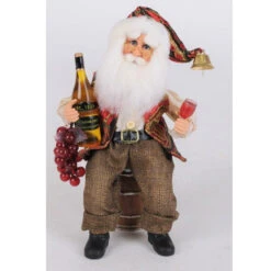 Karen Didion Originals Chardonnay Wine Santa With Grapes