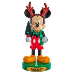6" Disney© Mickey Mouse With Tree Nutcracker