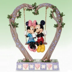 Jim Shore Mickey And Minnie Sweethearts In Swing Figurine