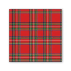 Michel Design Works Tartan Cocktail Napkin