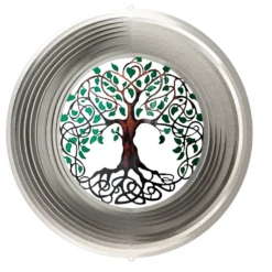 12" Tree Of Life Wind Spinner