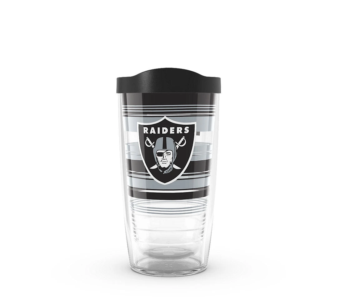 Tervis NFL® Raiders Hype Stripes Tumbler 16 Oz. 1 Tervis NFL® Raiders Hype Stripes Tumbler 16 Oz.